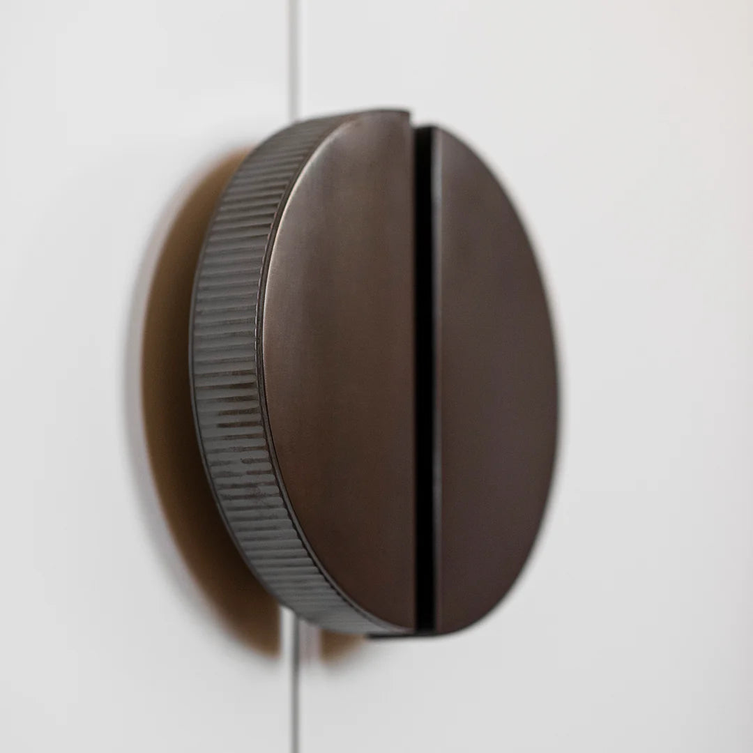 Barwick Ridged D Semi-Circle Cabinet Pull