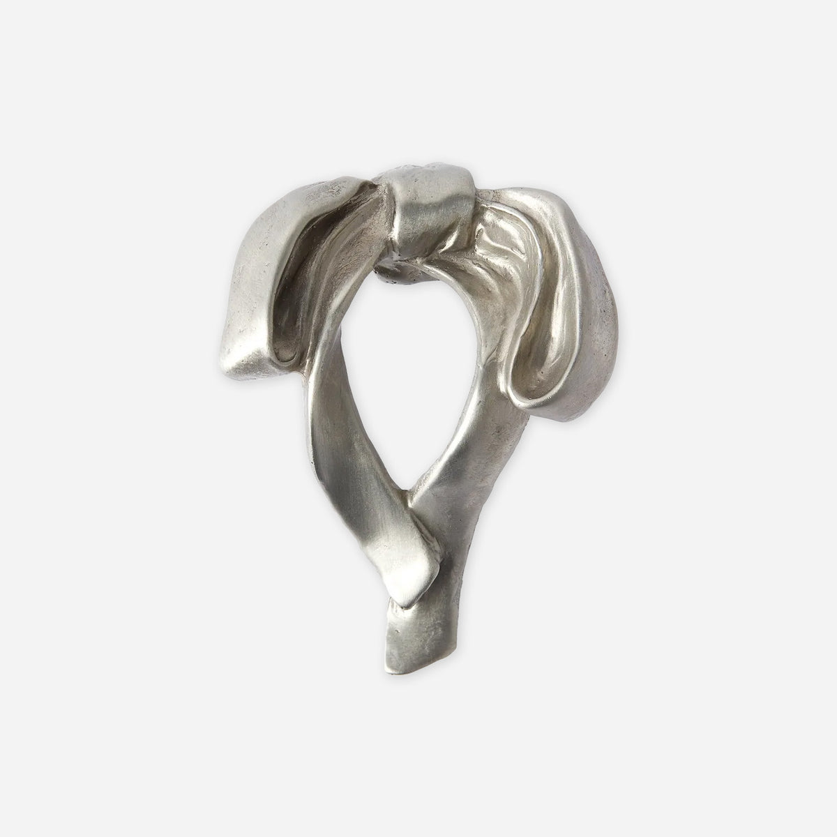 Whimsical Bow Solid Bronze Cabinet Knob