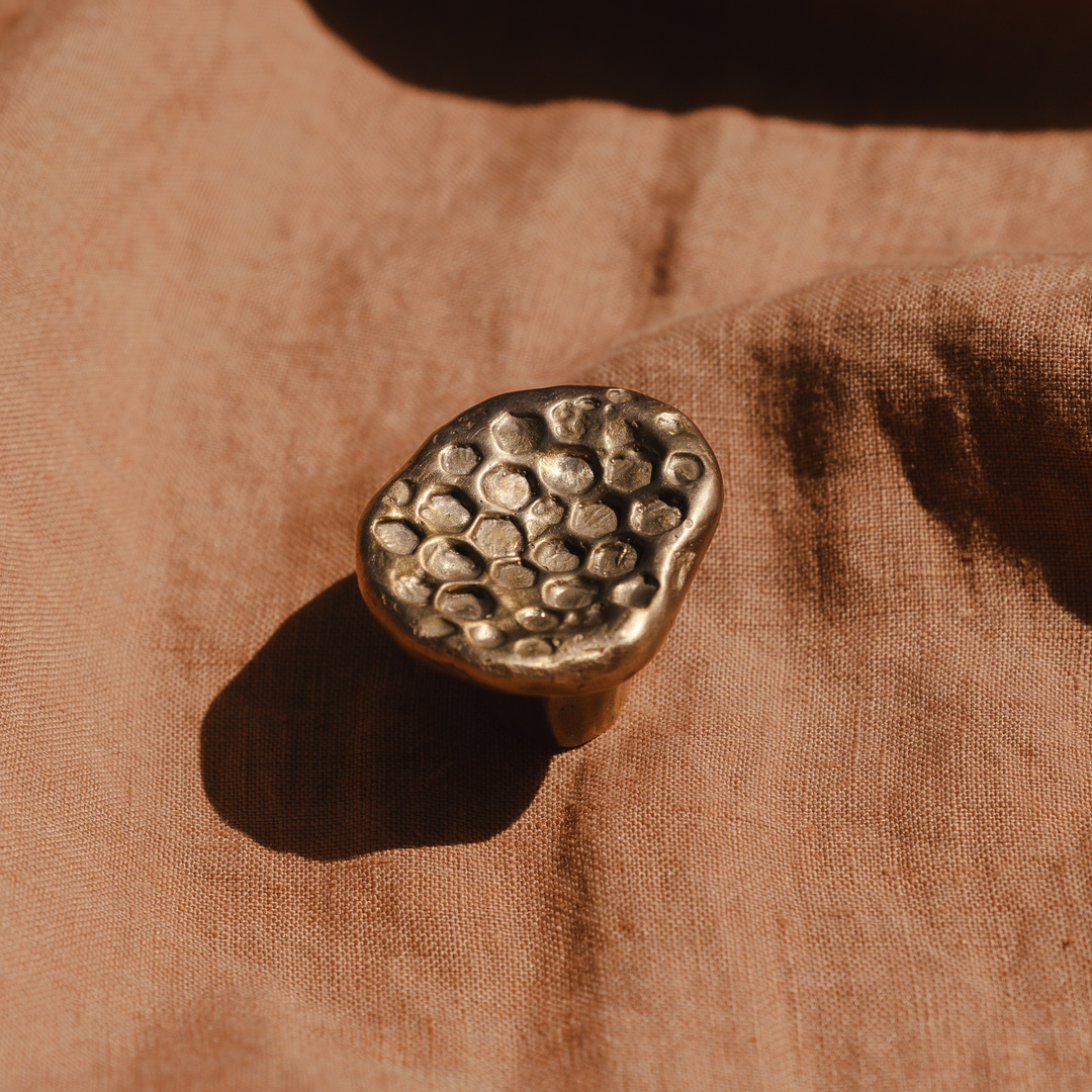 Highbury Honey Solid Bronze Cabinet Knob