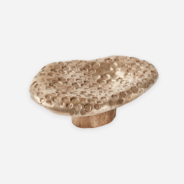 Highbury Honey Oval Solid Bronze Cabinet Pull
