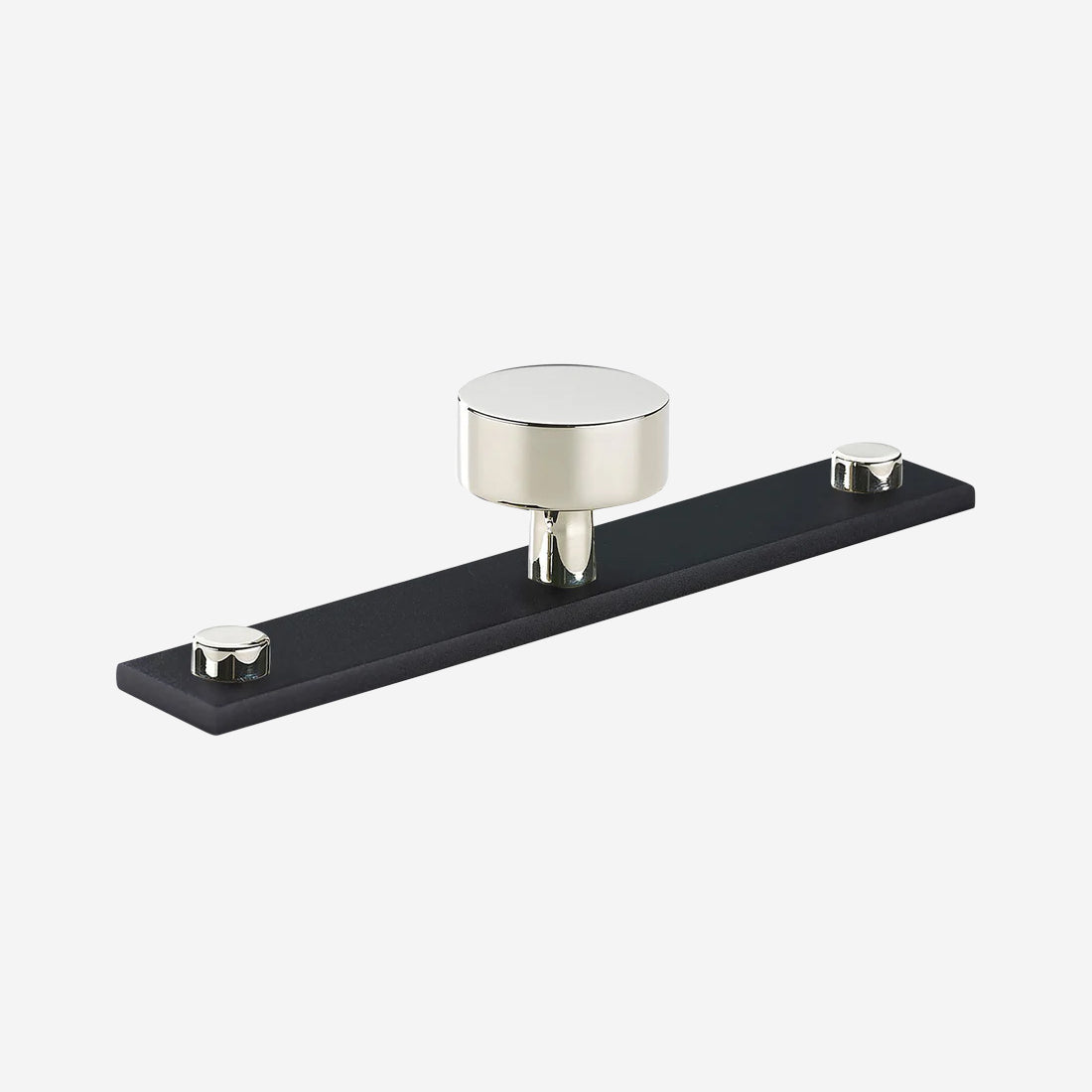 MIX Plain Cabinet Knob & Backplate - Split Finish