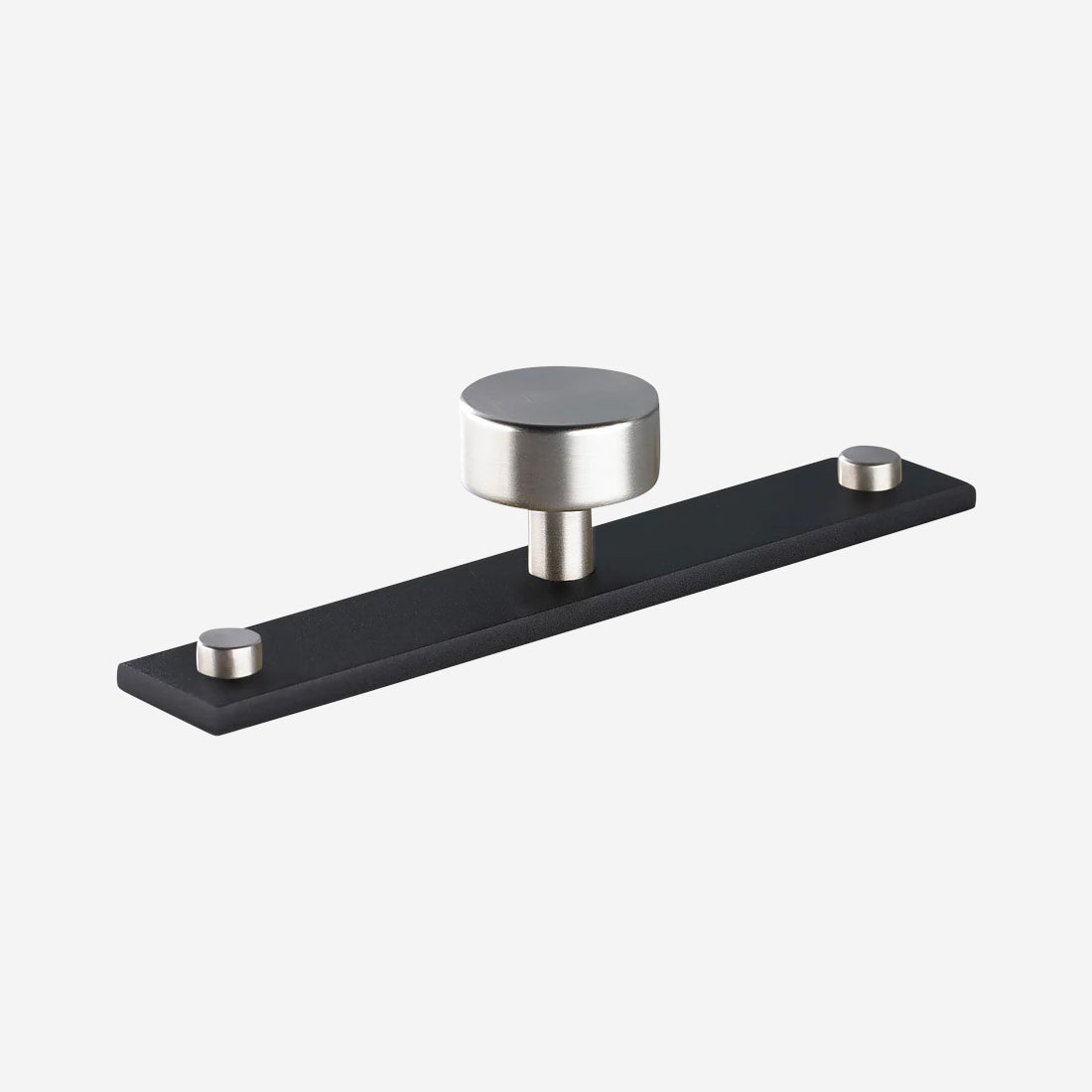 MIX Plain Cabinet Knob & Backplate - Split Finish