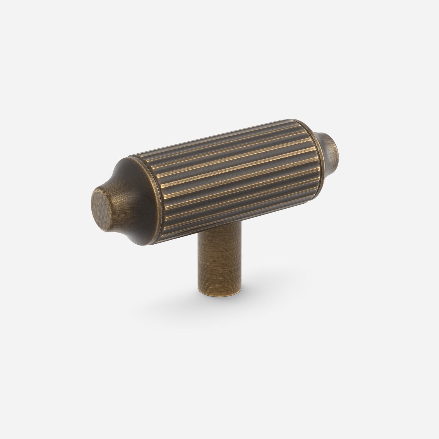 Barwick Ridged T Cabinet Knob