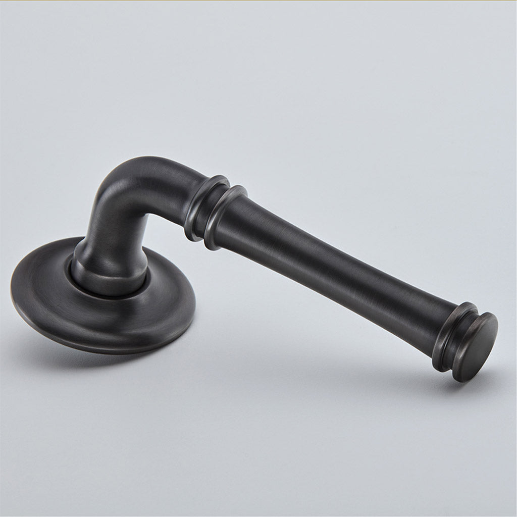 Impulse Door Lever on Arc Covered Rose