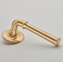 Grace Door Lever on Arc Rose