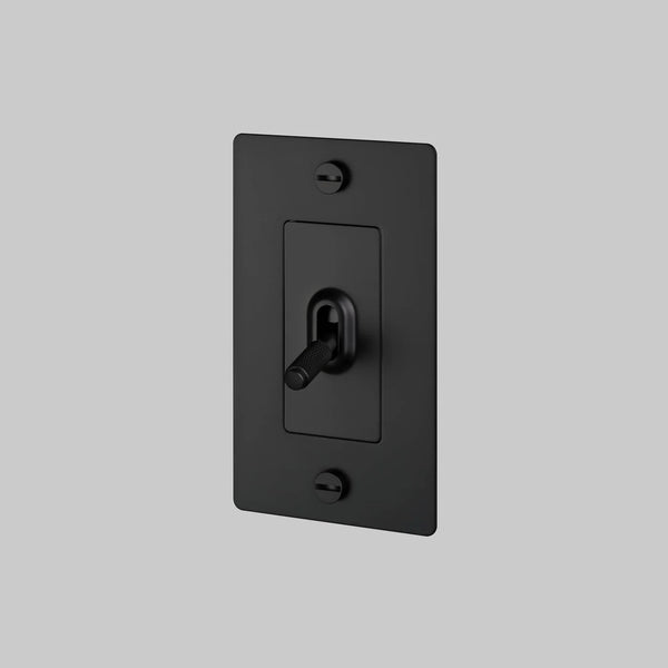 Cross Knurled Toggle Light Switch