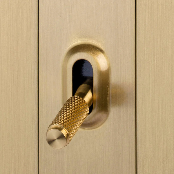 Cross Knurled Toggle Light Switch