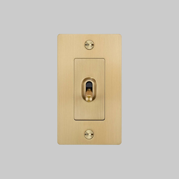 Cross Knurled Toggle Light Switch