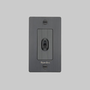Cross Knurled Toggle Light Switch