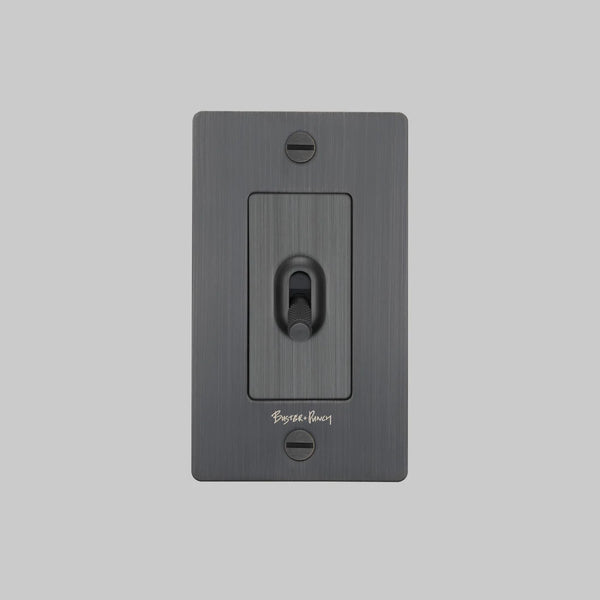 Cross Knurled Toggle Light Switch