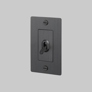 Cross Knurled Toggle Light Switch