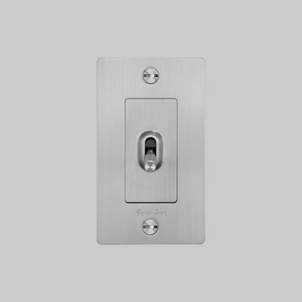 Cross Knurled Toggle Light Switch