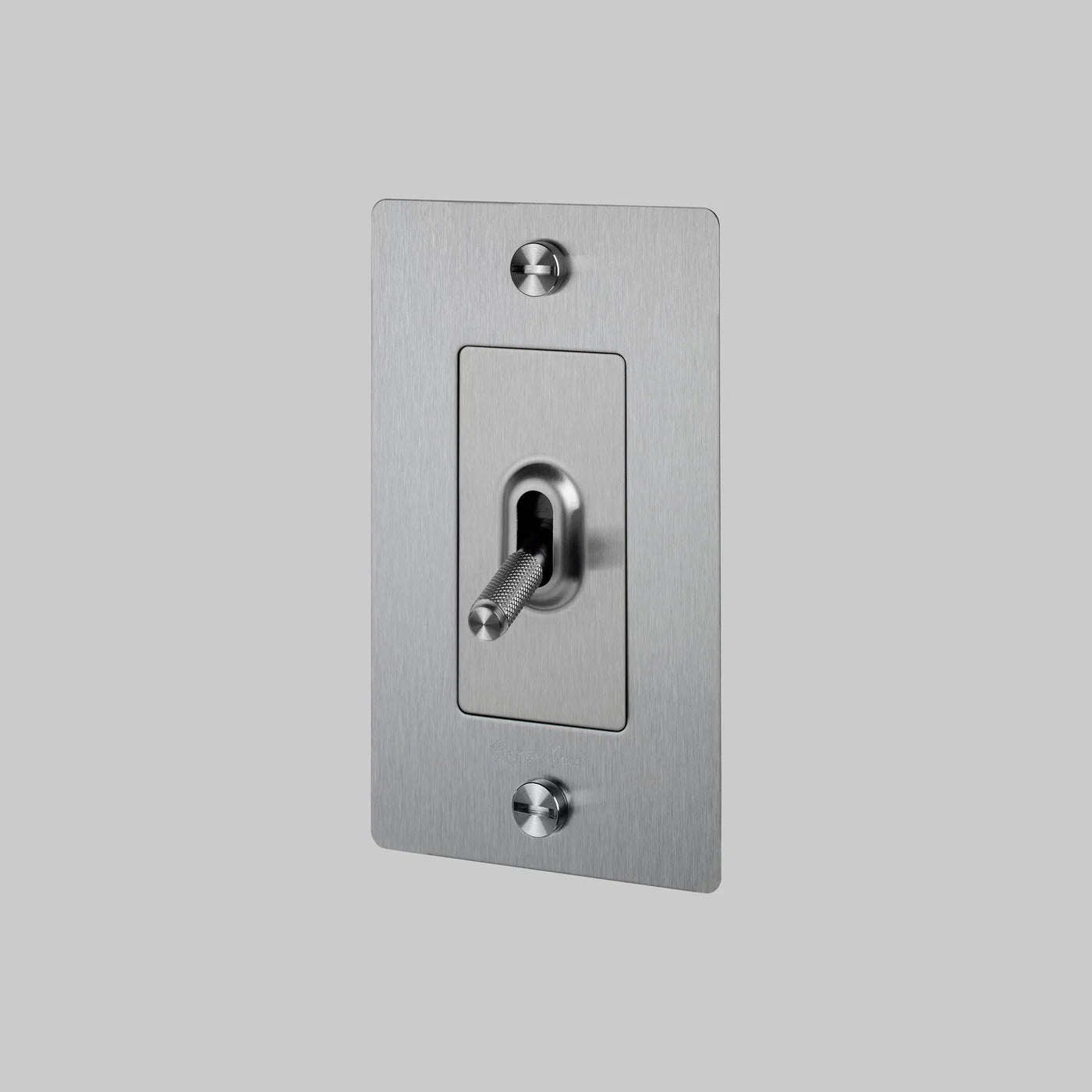 Cross Knurled 1-Toggle Light Switch