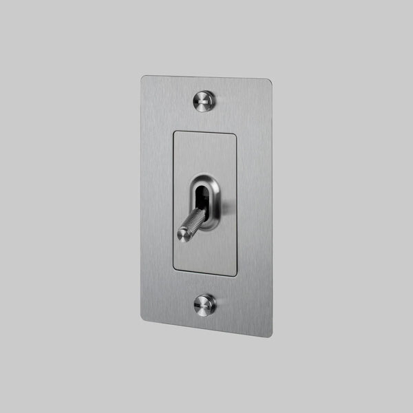 Cross Knurled Toggle Light Switch