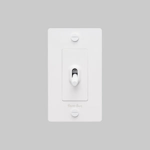 Cross Knurled Toggle Light Switch