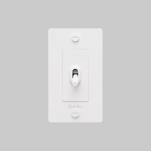 Cross Knurled Toggle Light Switch