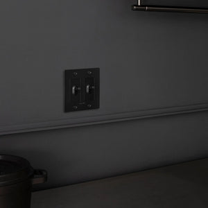 Cross Knurled Toggle Light Switch