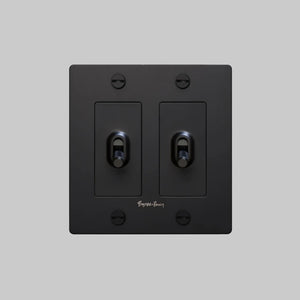 Cross Knurled Toggle Light Switch