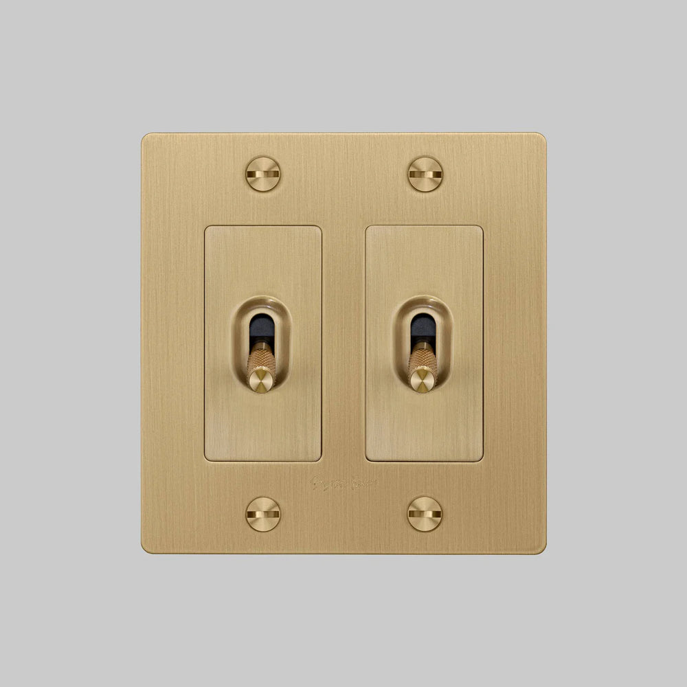 Cross Knurled Toggle Light Switch
