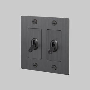 Cross Knurled Toggle Light Switch