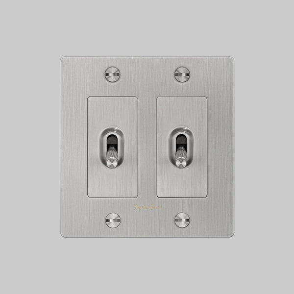 Cross Knurled Toggle Light Switch