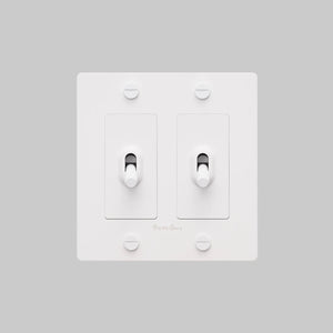 Cross Knurled Toggle Light Switch