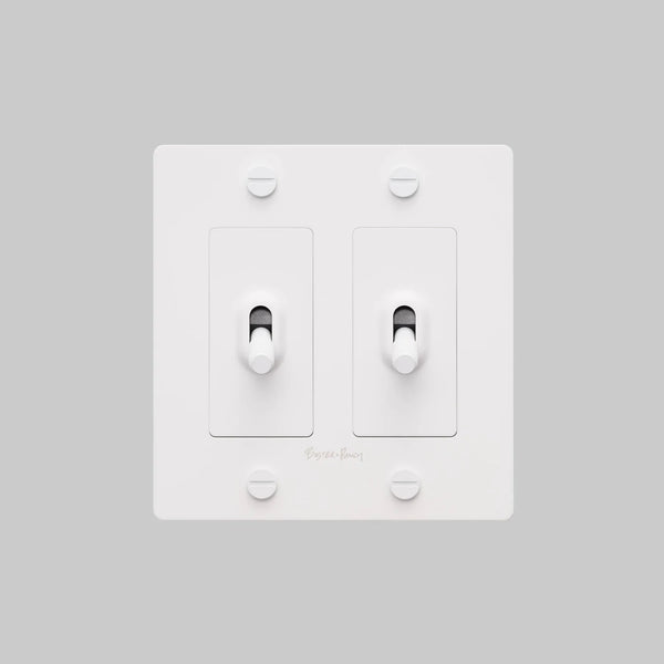 Cross Knurled Toggle Light Switch
