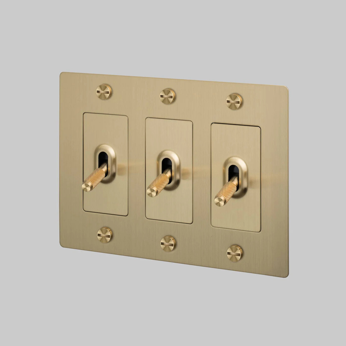 Cross Knurled Toggle Light Switch