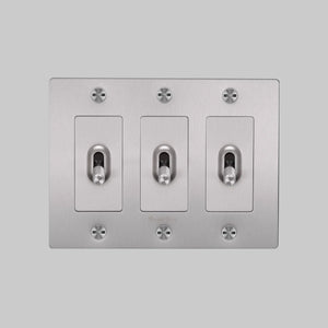 Cross Knurled Toggle Light Switch
