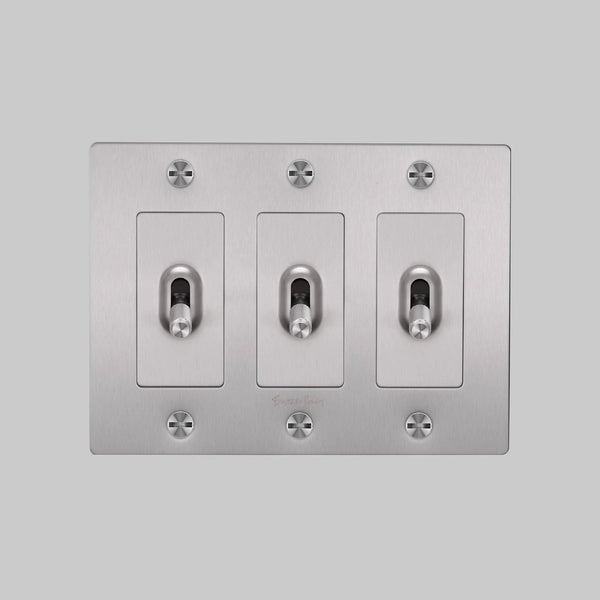 Cross Knurled Toggle Light Switch