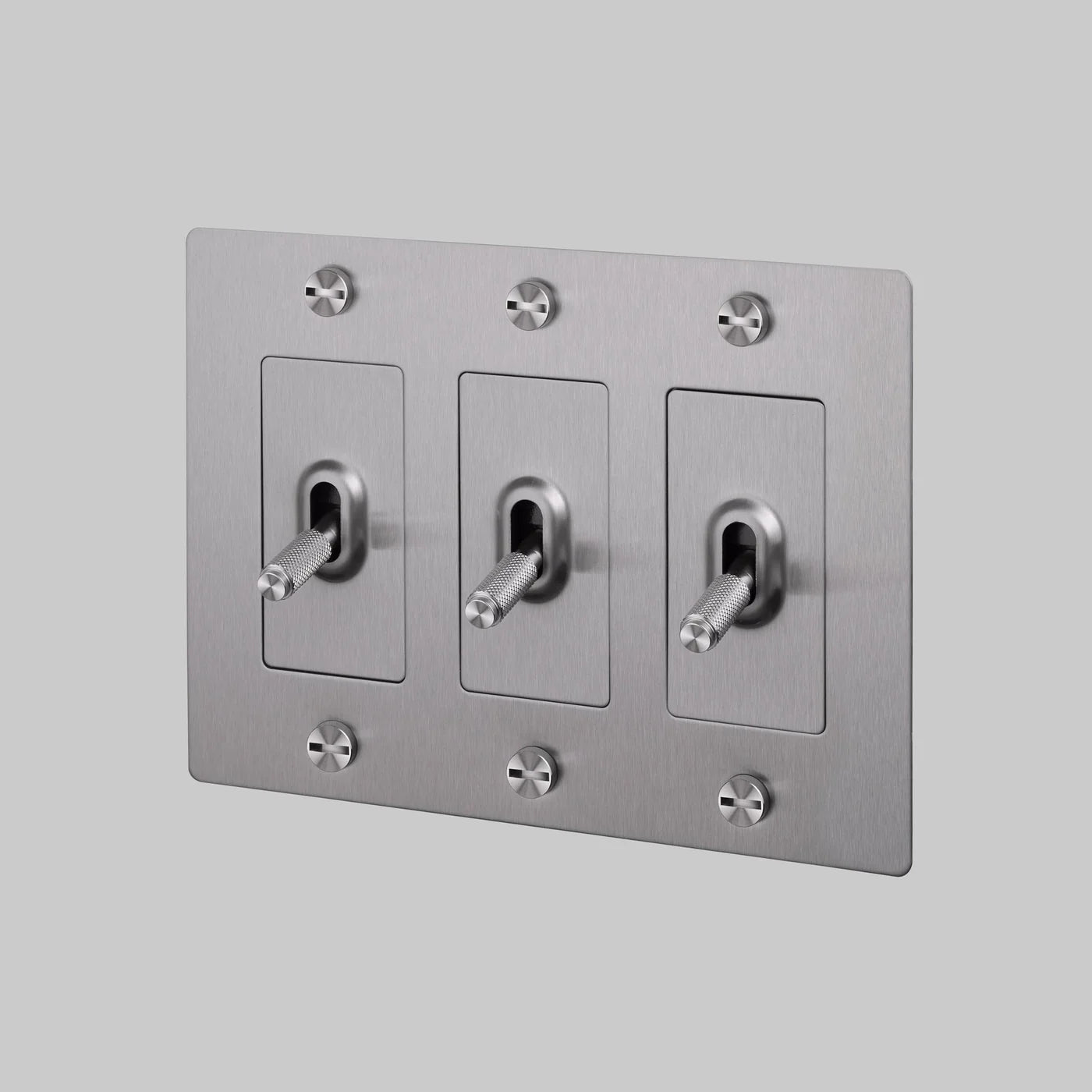 Cross Knurled Toggle Light Switch