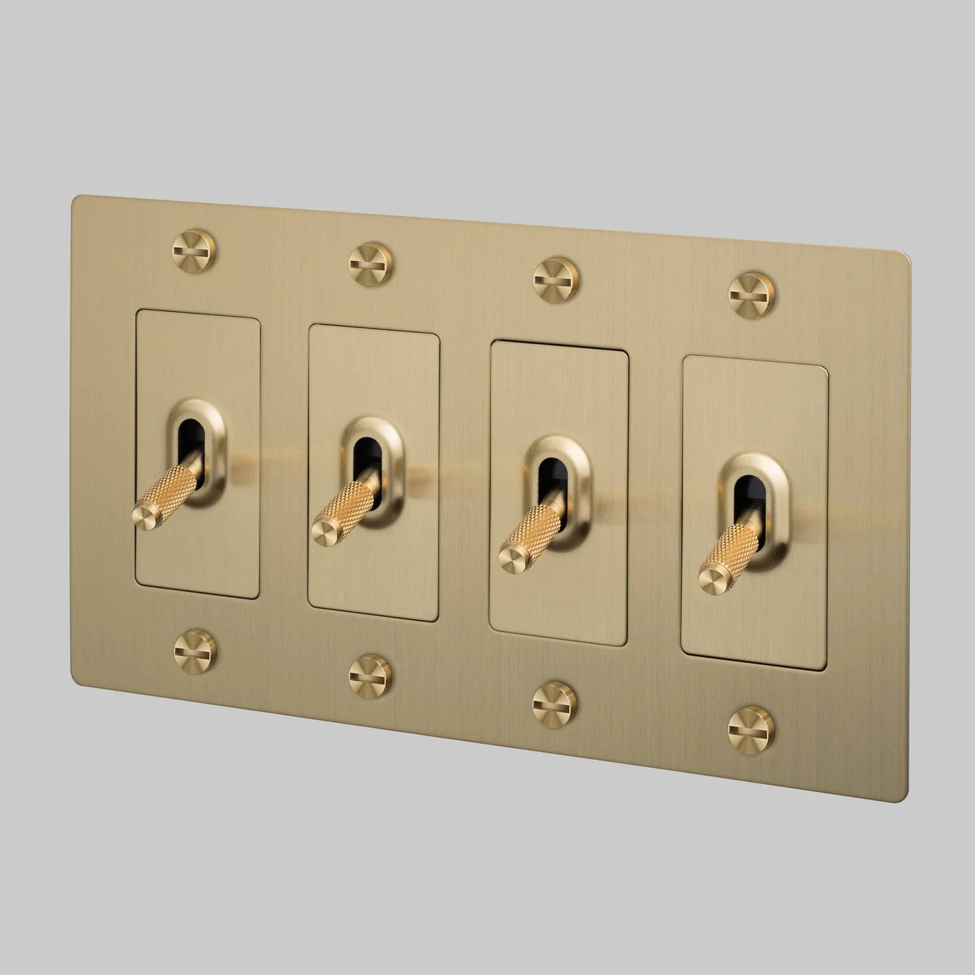 Cross Knurled Toggle Light Switch