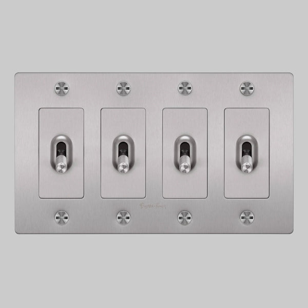 Cross Knurled Toggle Light Switch
