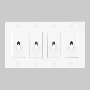 Cross Knurled Toggle Light Switch