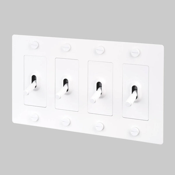 Cross Knurled Toggle Light Switch