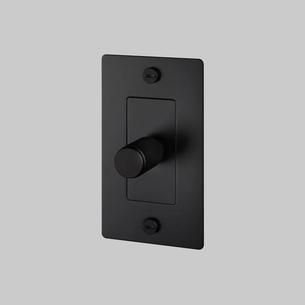Cross Knurled Dimmer LED Light Switch