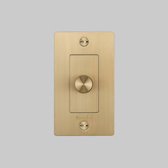 Cross Knurled Dimmer LED Light Switch
