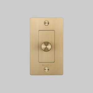 Cross Knurled Dimmer LED Light Switch
