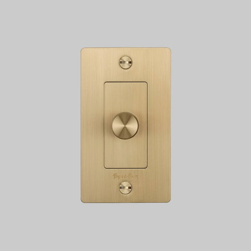 Cross Knurled Dimmer LED Light Switch