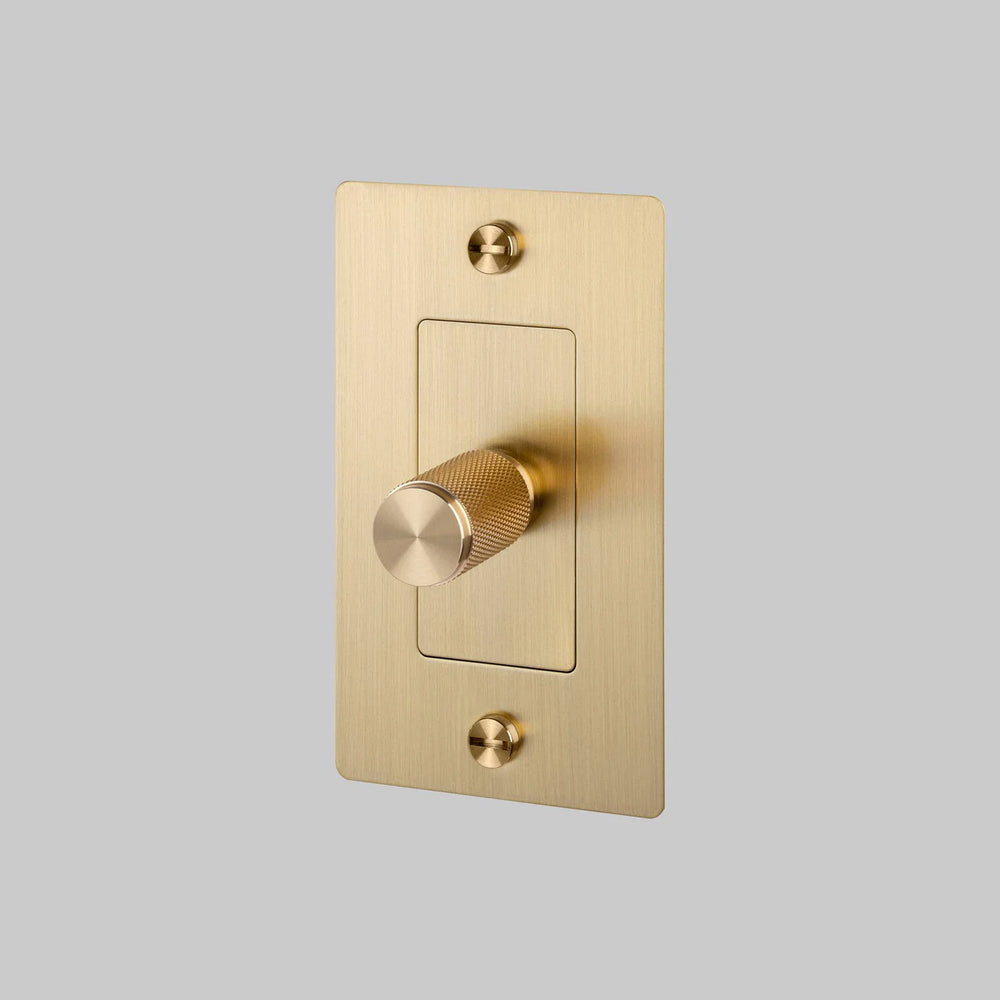 Cross Knurled Dimmer LED Light Switch