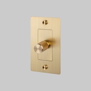 Cross Knurled Dimmer LED Light Switch