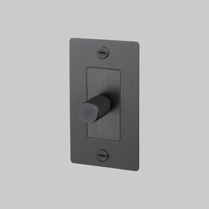 Cross Knurled Dimmer LED Light Switch