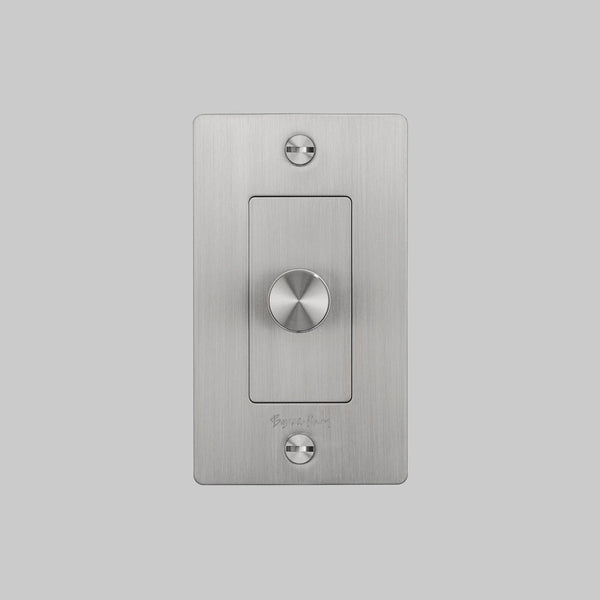 Cross Knurled Dimmer LED Light Switch