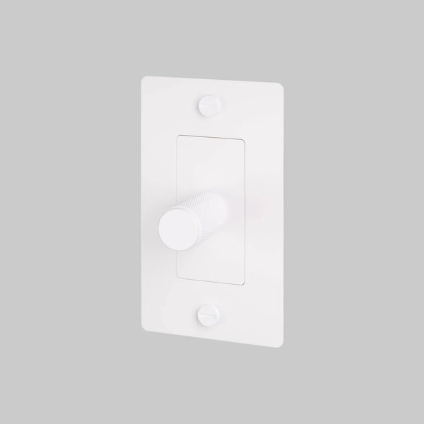 Cross Knurled Dimmer LED Light Switch