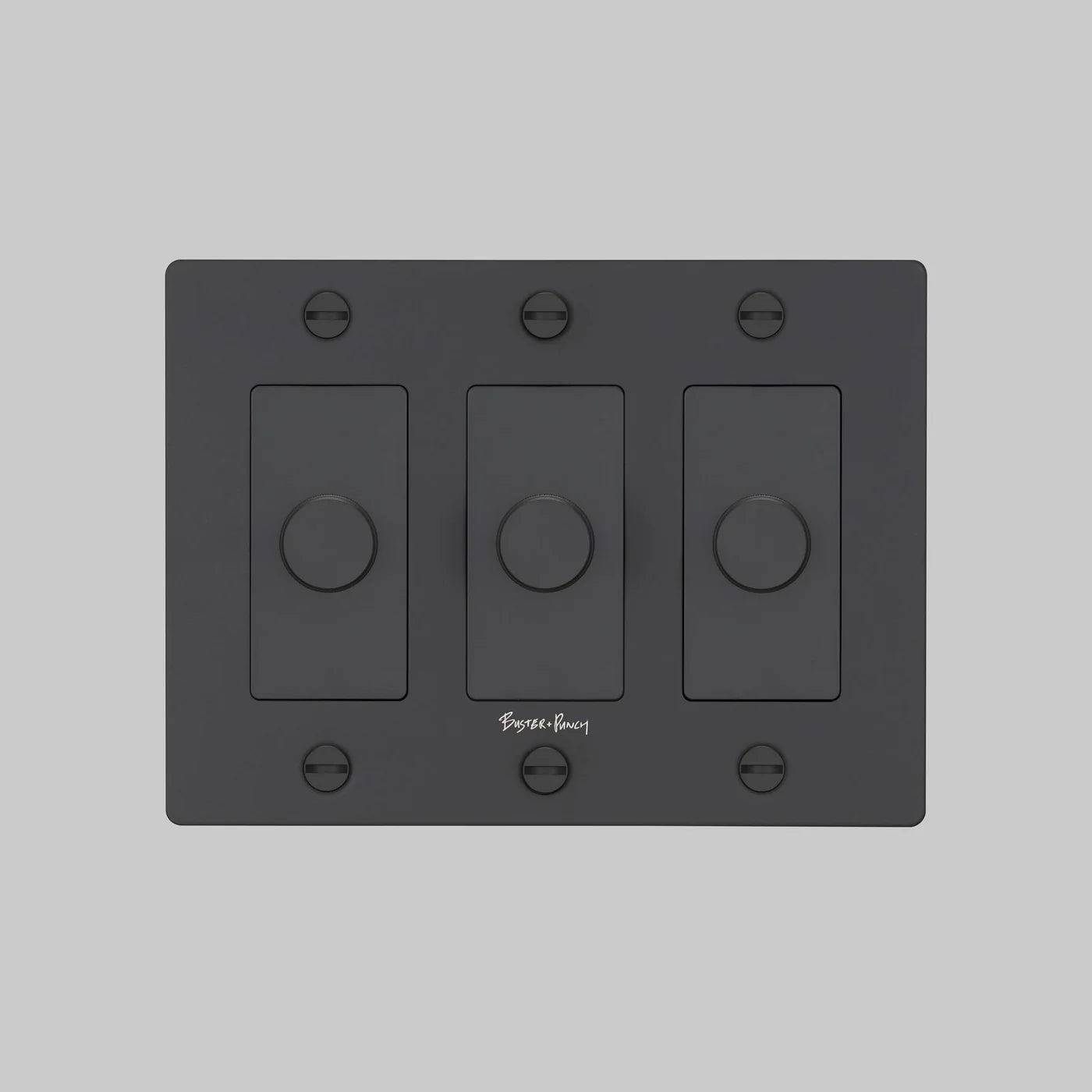 Cross Knurled Dimmer LED Light Switch