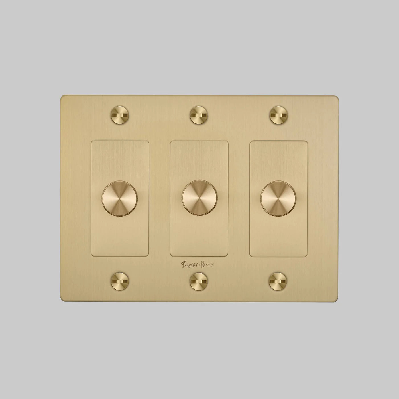 Cross Knurled Dimmer LED Light Switch