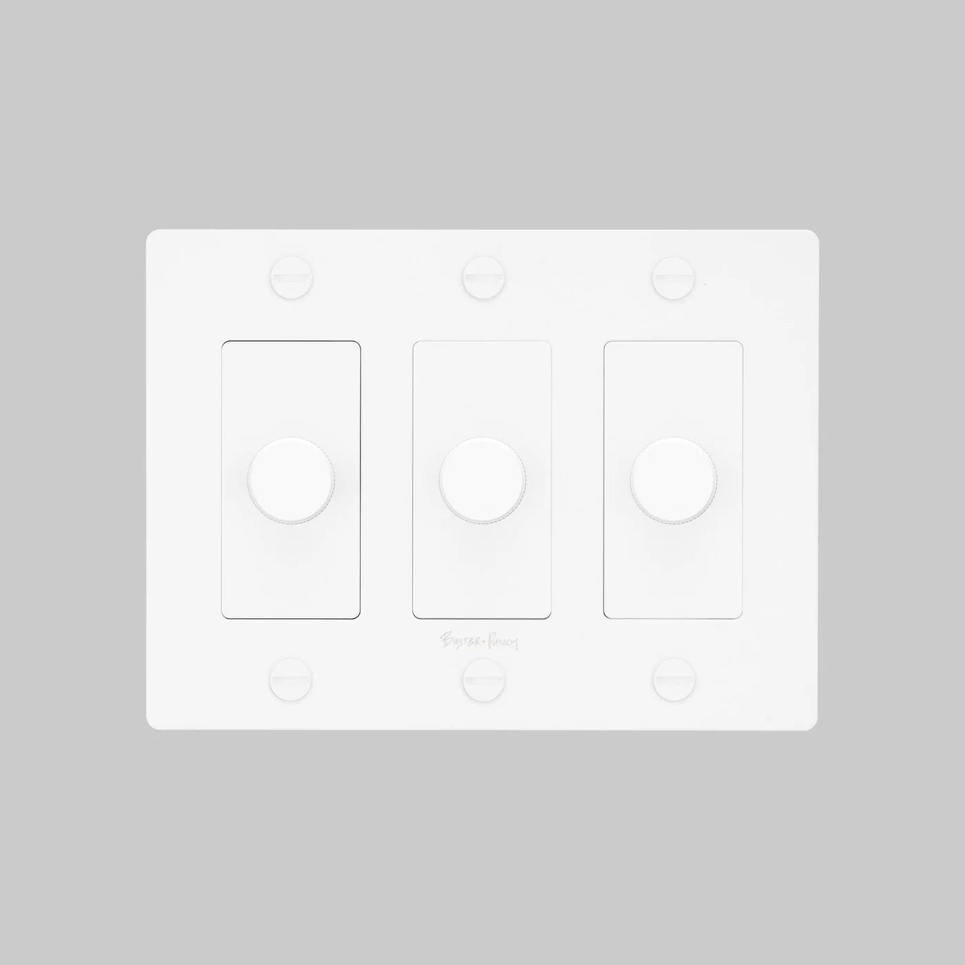 Cross Knurled Dimmer LED Light Switch