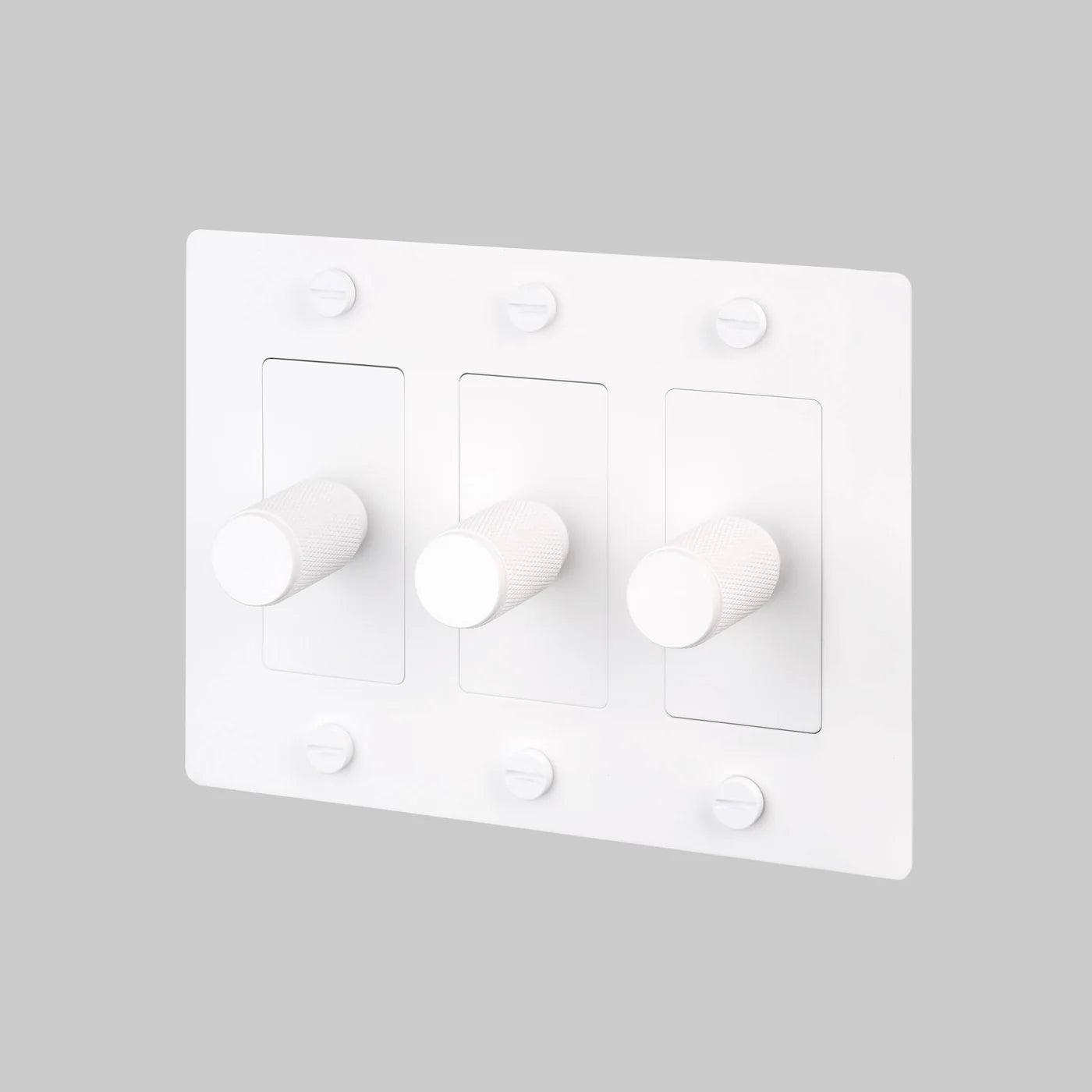 Cross Knurled Dimmer LED Light Switch