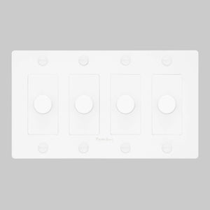 Cross Knurled Dimmer LED Light Switch
