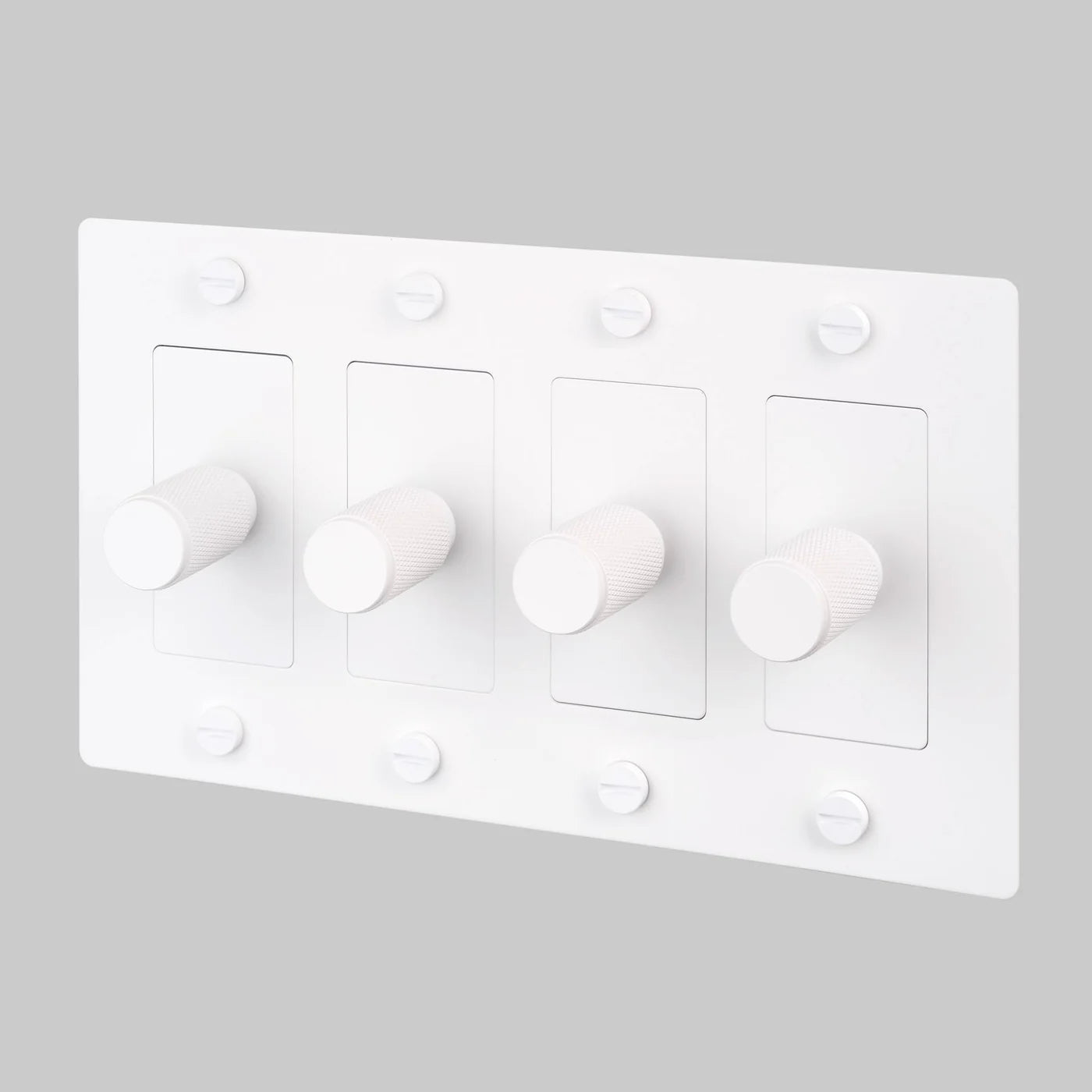 Cross Knurled Dimmer LED Light Switch